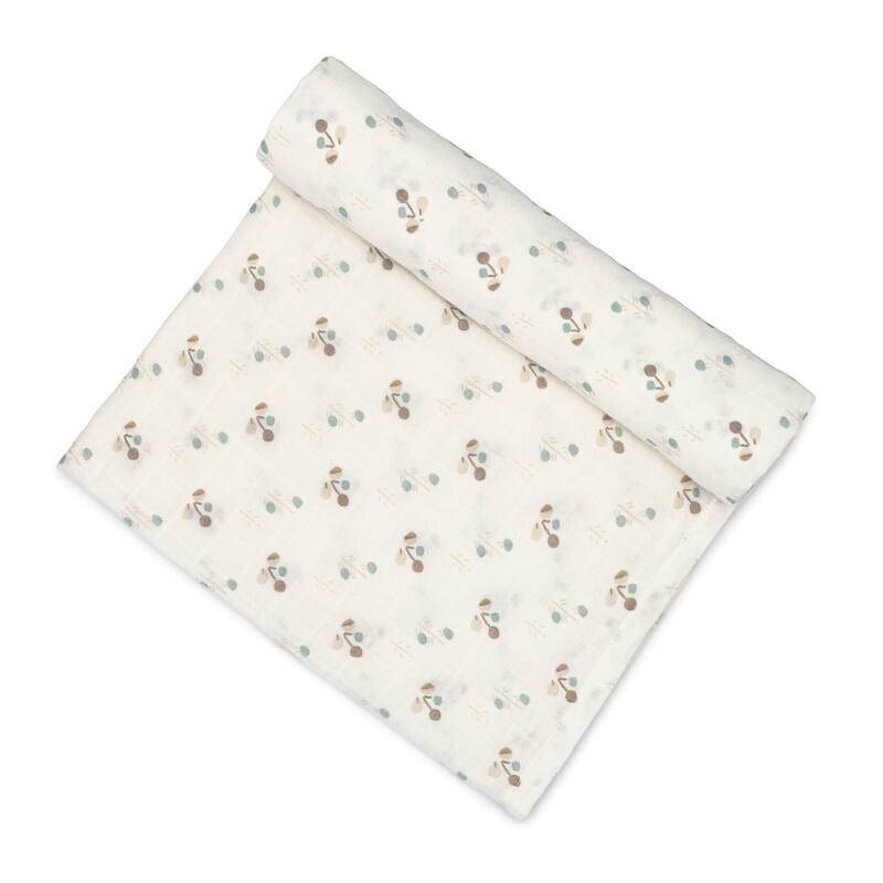 Crane Baby Organic Cotton Bunny Single Swaddle