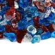 preview thumbnail 9 of 20, Crushed Fire Glass Blend for Indoor/Outdoor Fireplaces/Pits (10 lbs.) 3/8 Inch - 3/4 Inch - Liberty