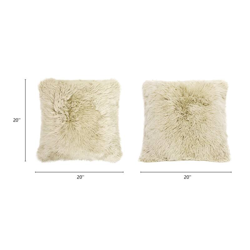 Astrid 20" Square Accent Throw Pillow with Feather Down Insert