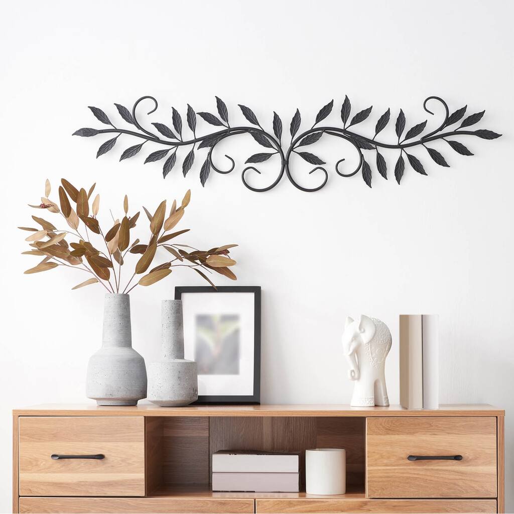 Oak Leaf Metal Wall Decor