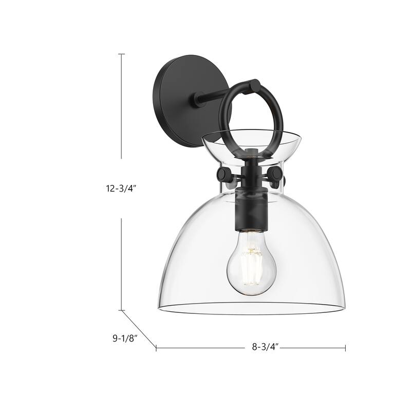 Alora Lighting WV411809 Waldo 13" Tall Wall Sconce
