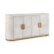 preview thumbnail 5 of 21, Christopher Knight Home - Valmont MDF 4 Doors Sideboard with Metal Base and Storage