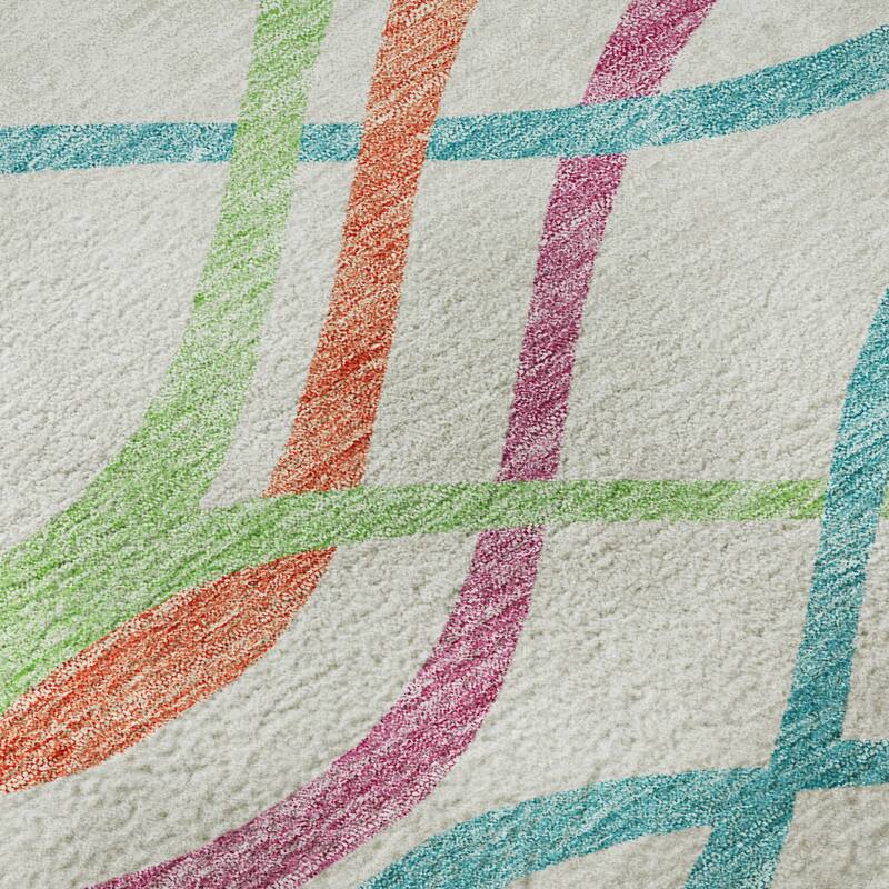 Premium Washable Super Soft Contemporary Dickerson Mayfield Rug