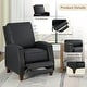 preview thumbnail 63 of 68, Spruce & Spring Alston Push Back Recliner Chair with Nailhead Trims for Living Room