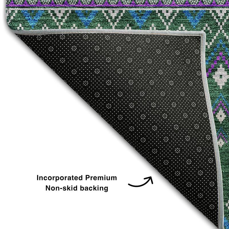 Premium Washable Super Soft Boho Moroccan Mayfield Rug