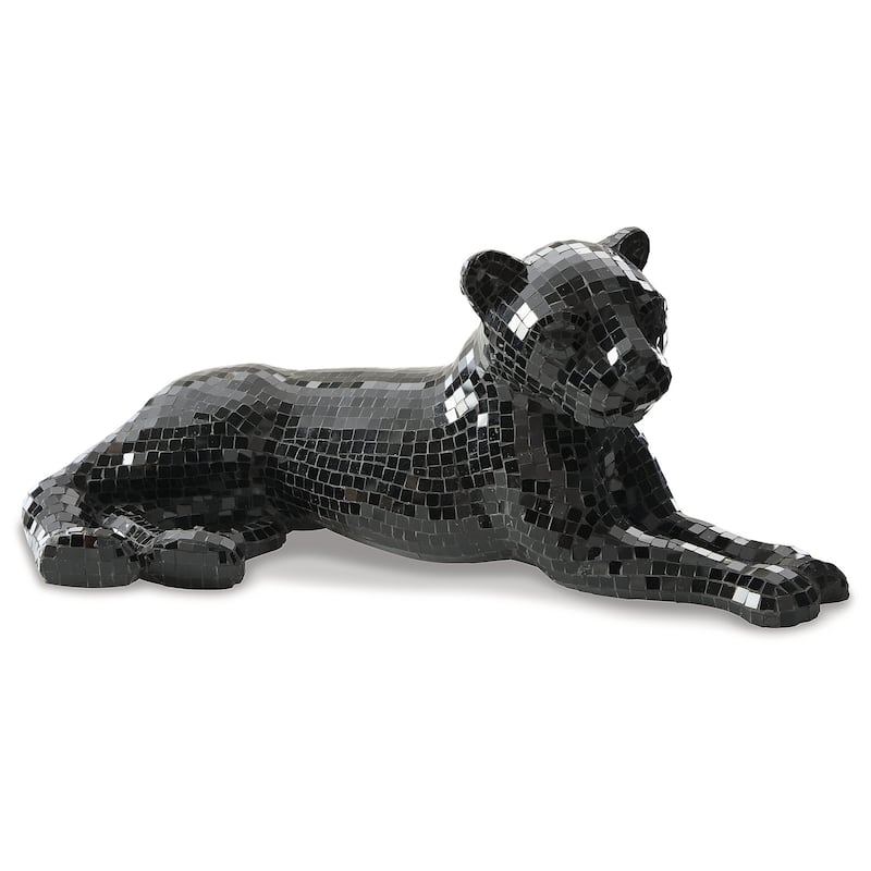 Signature Design by Ashley Drice Black Panther Sculpture - 24"W x 11"D x 10"H