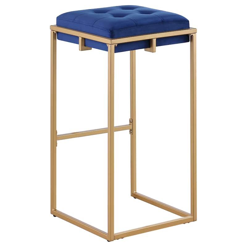Nadia Upholstered Backless Stool (Set of 2)
