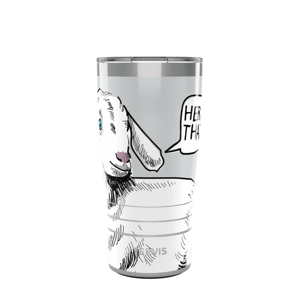 Tervis Traveler Herd That Goat Triple Walled Insulated Travel Tumbler, Stainless Steel - 20oz