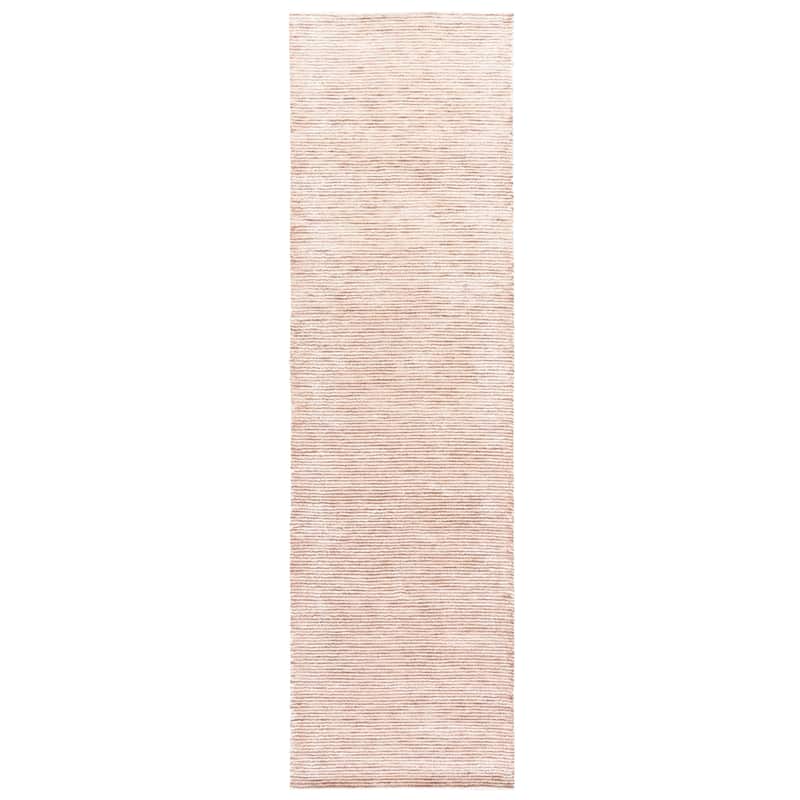 SAFAVIEH Handmade Soho Gorana Wool & Viscose Rug - 2'3" x 8' Runner - Rust