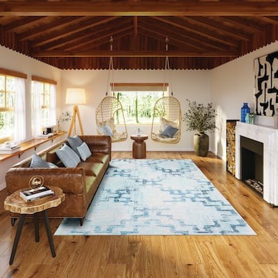 Indoor/ Outdoor Yuma Morroccan Washable Rug