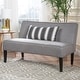 preview thumbnail 21 of 19, Dejon Fabric Loveseat by Christopher Knight Home