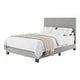 preview thumbnail 8 of 80, Celeste Modern Upholstered Bed, Box Spring Required