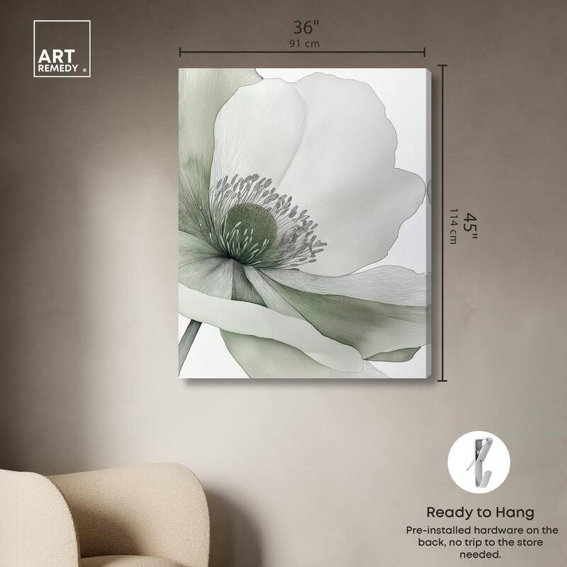 Delicate Stamen I Canvas by Art Remedy, Gallery Wrapped
