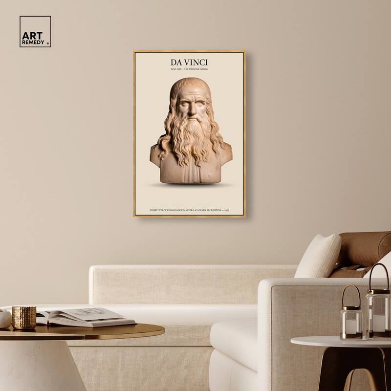 Universal Genius Canvas by Art Remedy