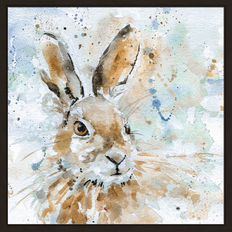 "Hare" by Carol Robinson Print on Floating Canvas