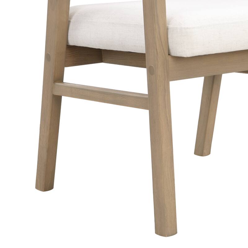 Christopher Knight Home - Lucinda Rubberwood Frame with Rattan Back 7 Piece Dining Set