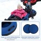 preview thumbnail 7 of 21, Goplus 80" 2-Person Heavy-Duty Inflatable Snow Tube for Sledding with
