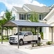 preview thumbnail 1 of 40, Outdoor Carport with Durable Galvanized Steel Roof , Multi-Functional Shelter, Carport for Cars, Boats, and Tractors 10' x 20'