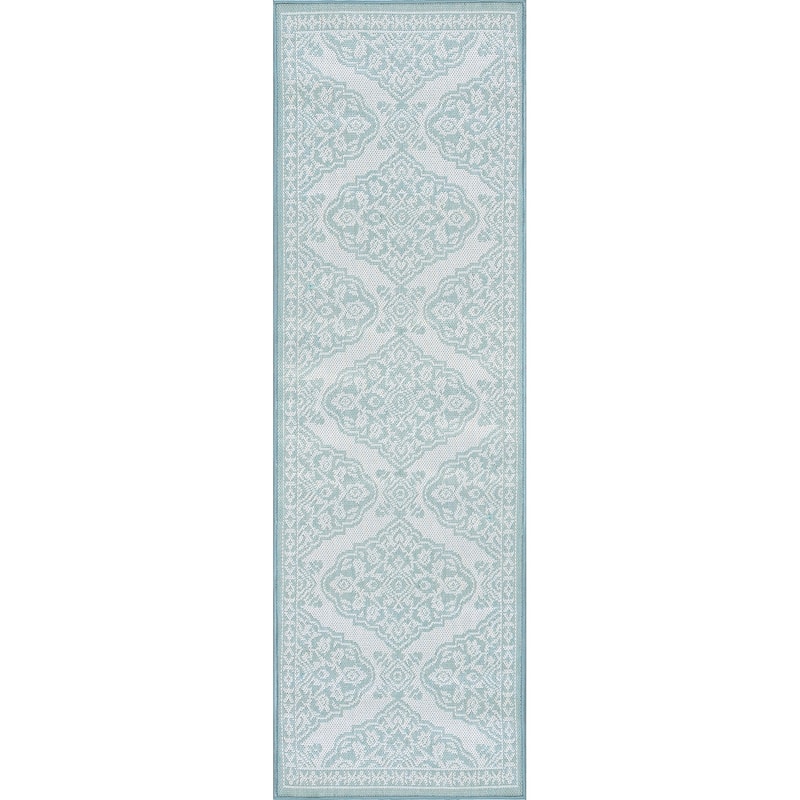 Vision French Country Floral Indoor/Outdoor Area Rug