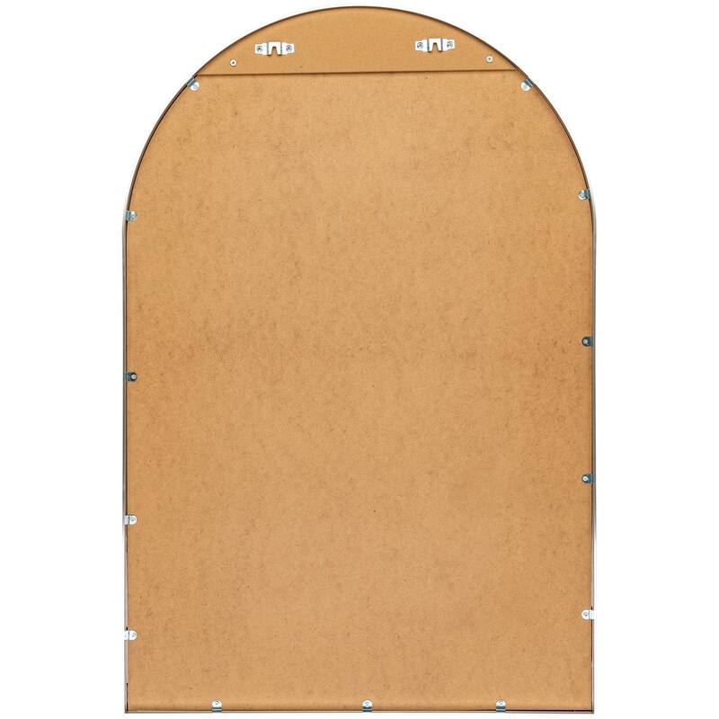 Livabliss Aranya Modern Aluminum Arched Accent Mirror