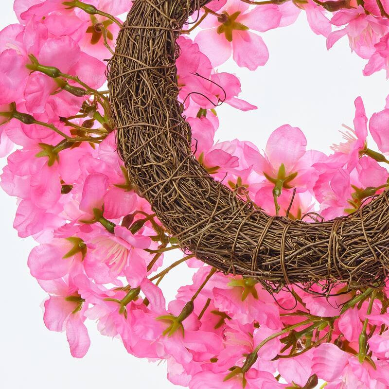 12" Cherry Blossom Candle Ring