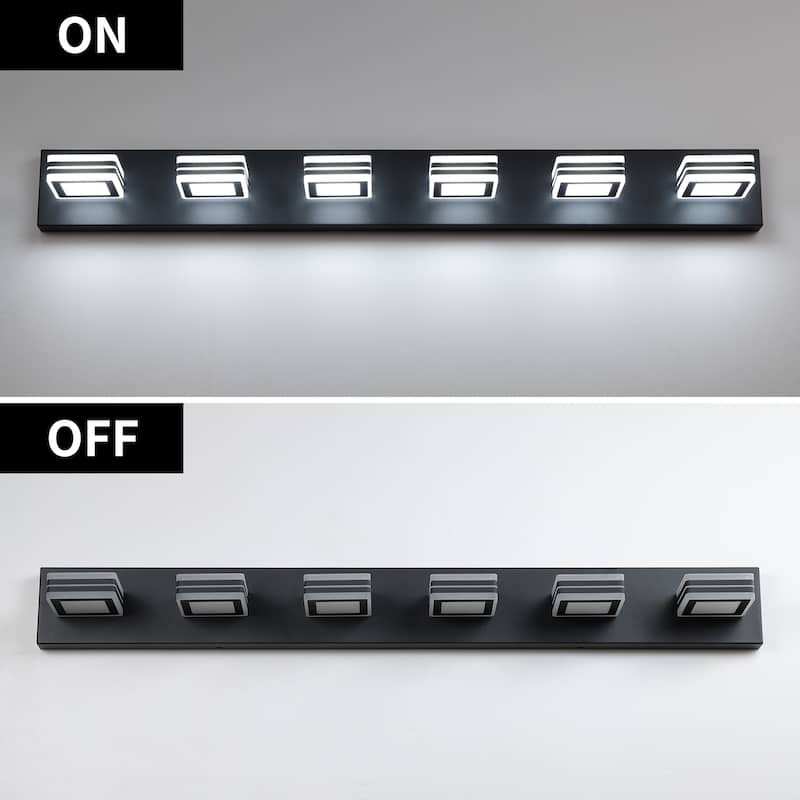Modern minimalist design Vanity Lighting 6 lights