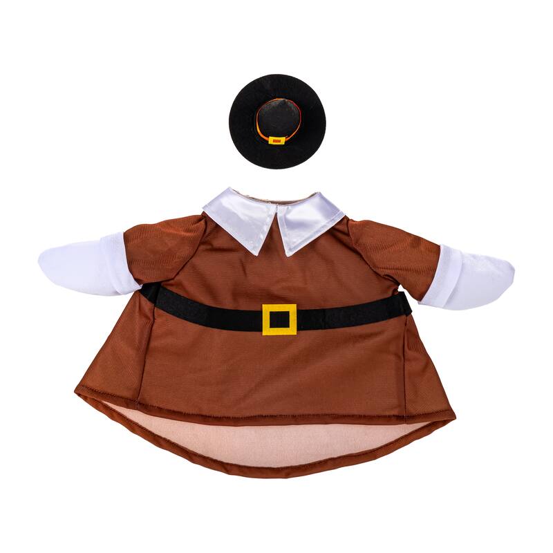 Porch Goose Outfit for Garden Statue - Pilgrim