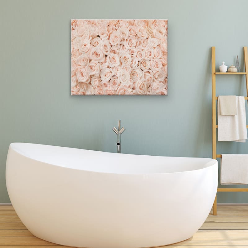 Bed of Roses by Belle Maison Canvas Art Print