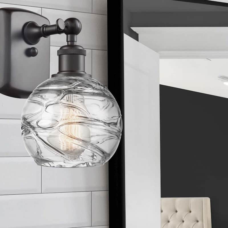 Innovations Lighting Athens Deco Swirl - 1 Light 6" Sconce
