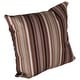 preview thumbnail 13 of 21, Pillow 15" x 15" - Maroon Stripe