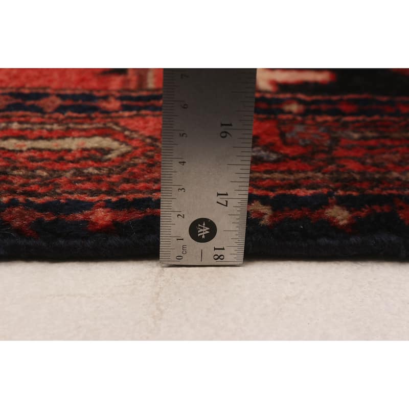 Konya Anatolian Navy, Red Rug 3'10" x 6'8" - 3'10 x 6'8