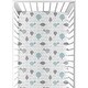 preview thumbnail 1 of 4, Sweet Jojo Designs Fitted Crib Sheet for the Earth and Sky Collection