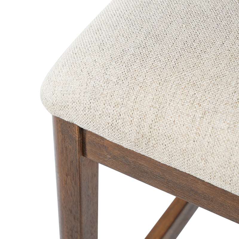 Christopher Knight Home - Calista Modern Wooden Upholstered Counter Stool