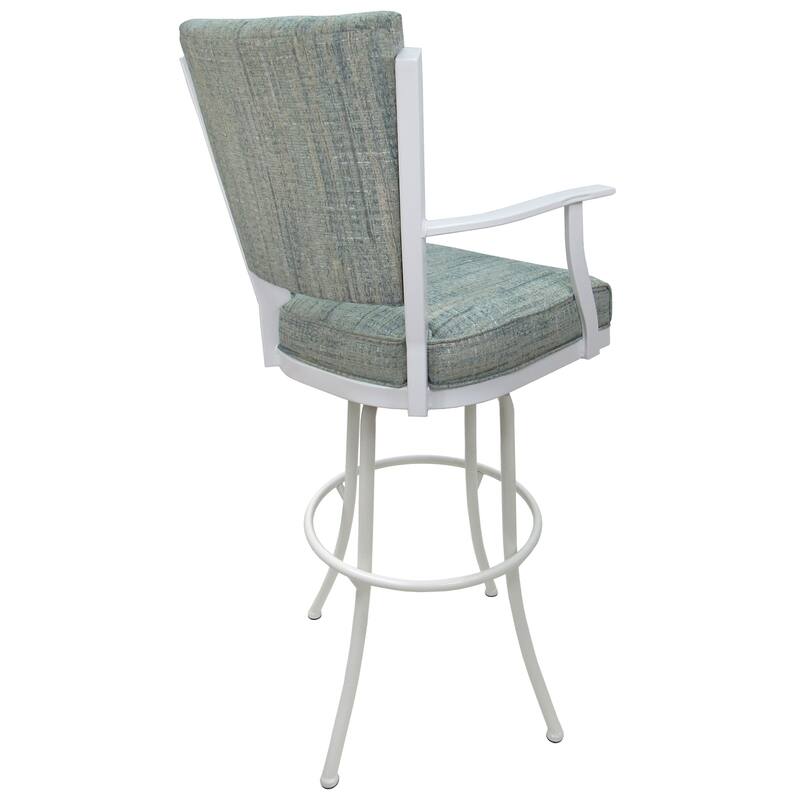 Swivel Extra Tall 34" (35") Metal Bar Stool Montana on Noam Base - 34" Seat