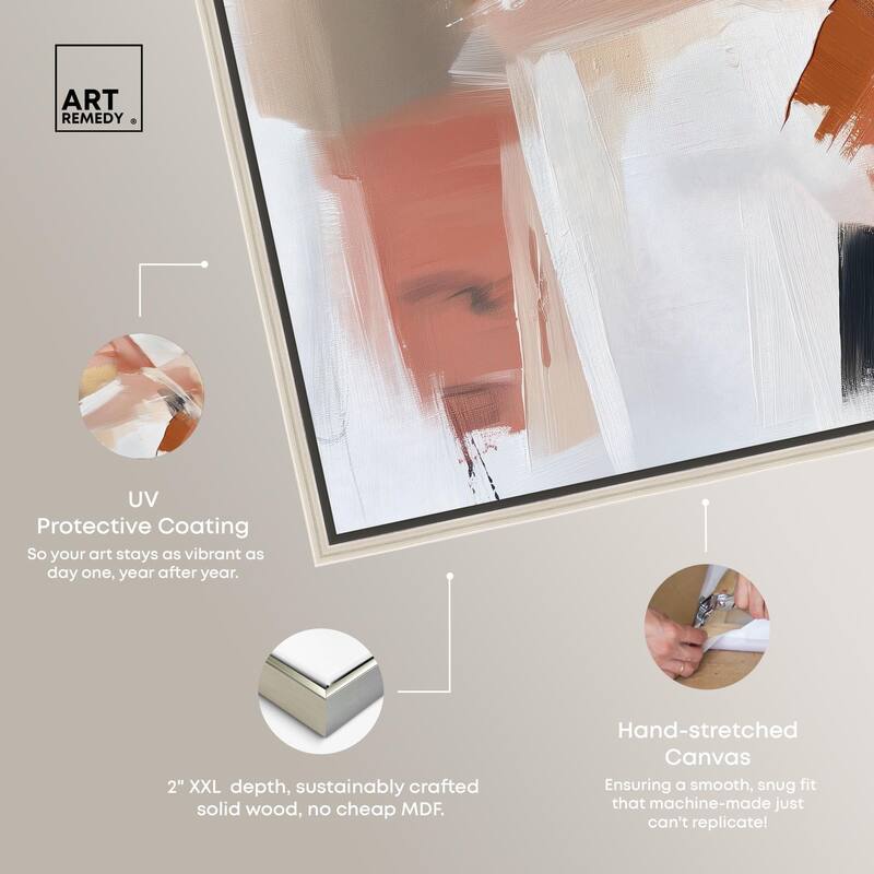 Rose and Rust I Canvas by Art Remedy