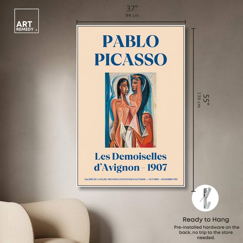 Faces of Demoiselles Canvas by Art Remedy