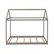 preview thumbnail 7 of 12, Twin Size Wooden House Bed, Durable Pine Wood & MDF Construction