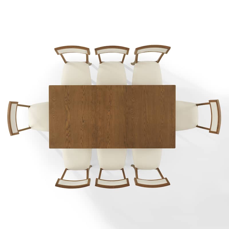 Crosley Alessia 9-Piece Dining Table Set For 8