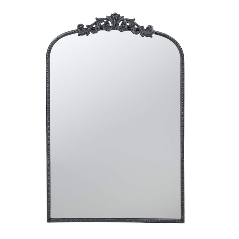 Classic Antique Arched Mirror Hanging or Leaning Against Wall