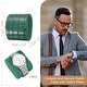 preview thumbnail 7 of 15, Watch Travel Case for Men Crocodile Pattern Leather Watch Roll Travel Case Portable Watch Storage Box Green - 1 Slot