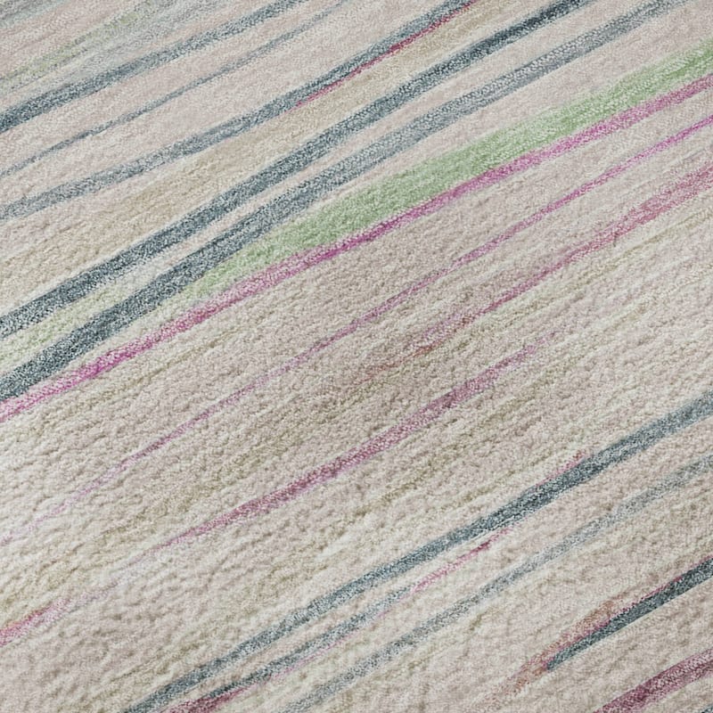 Premium Washable Super Soft Stripes Mayfield Rug