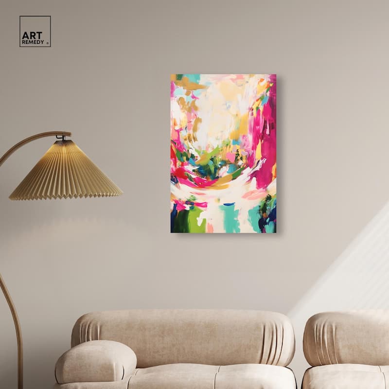 Deep Bloom I Canvas by Art Remedy, Gallery Wrapped