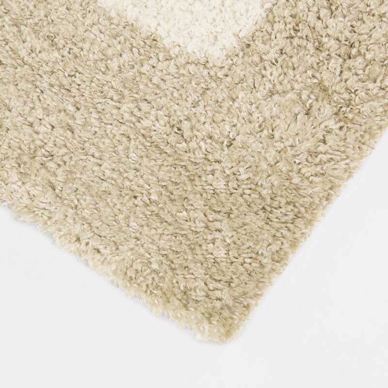 Nereus Geometric Shag Area Rug
