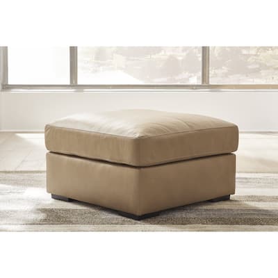 Signature Design by Ashley Bandon Brown Oversized Accent Ottoman
