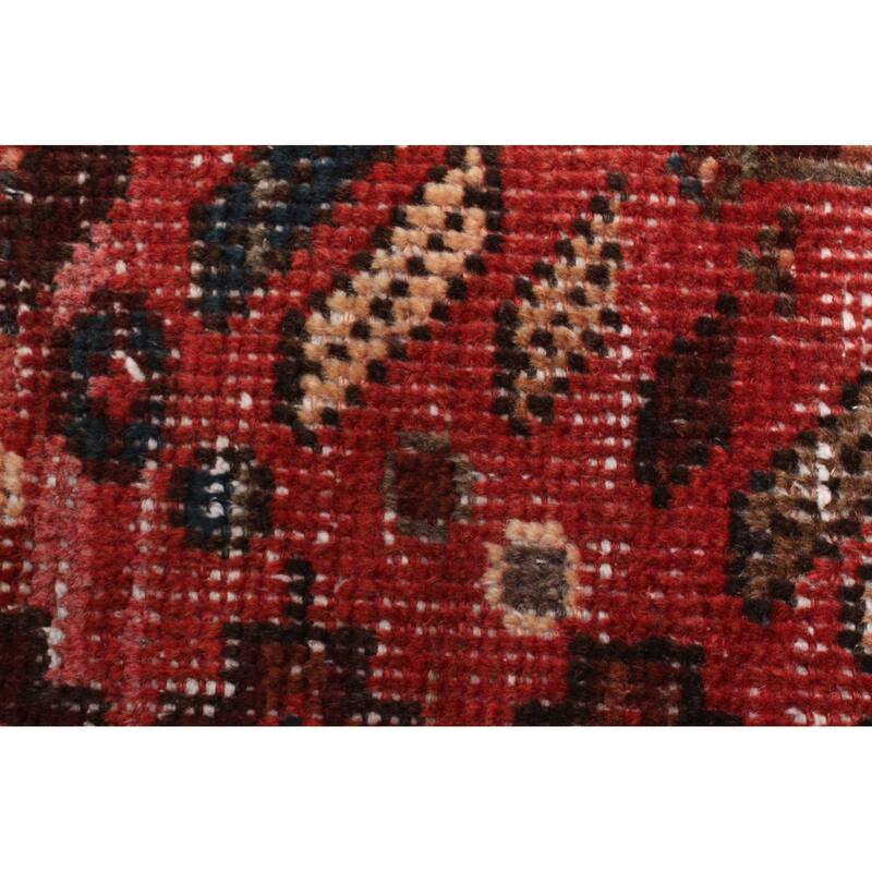 ECARPETGALLERY Hand-knotted Antalya Vintage Red Wool Rug - 3'8 x 5'10