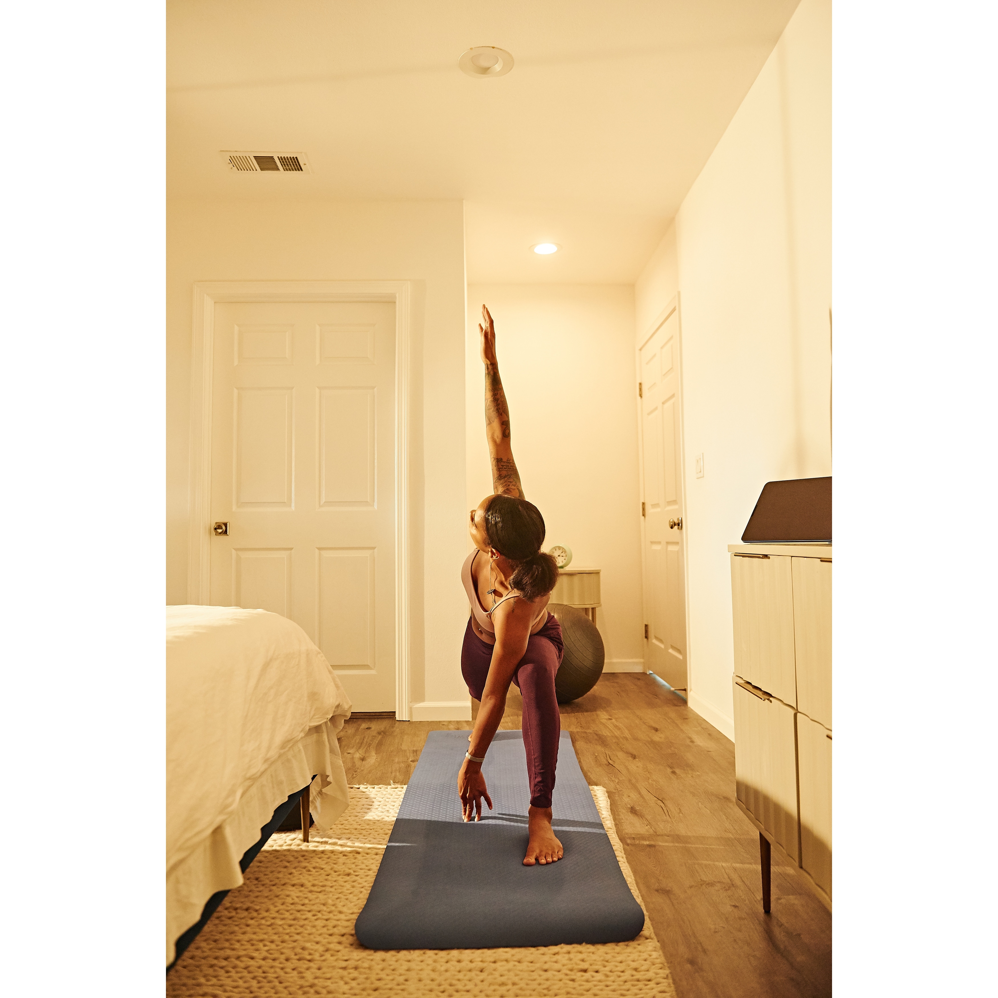 Ecowise Workout / Fitness Mat - 3/8" Thickness