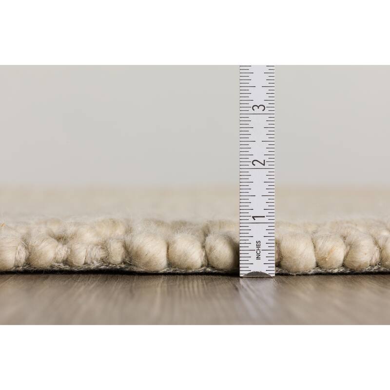 Addison Boulder Chunky Hand-loomed Wool Area Rug