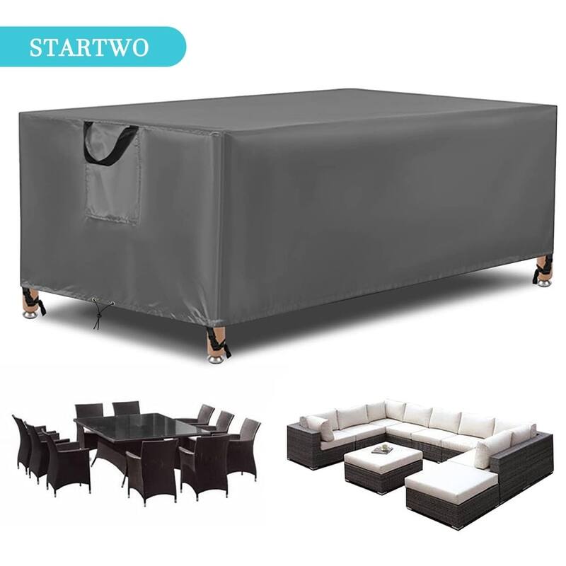 Heavy Duty Patio Furniture Cover Waterproof & Wind-Resistant
