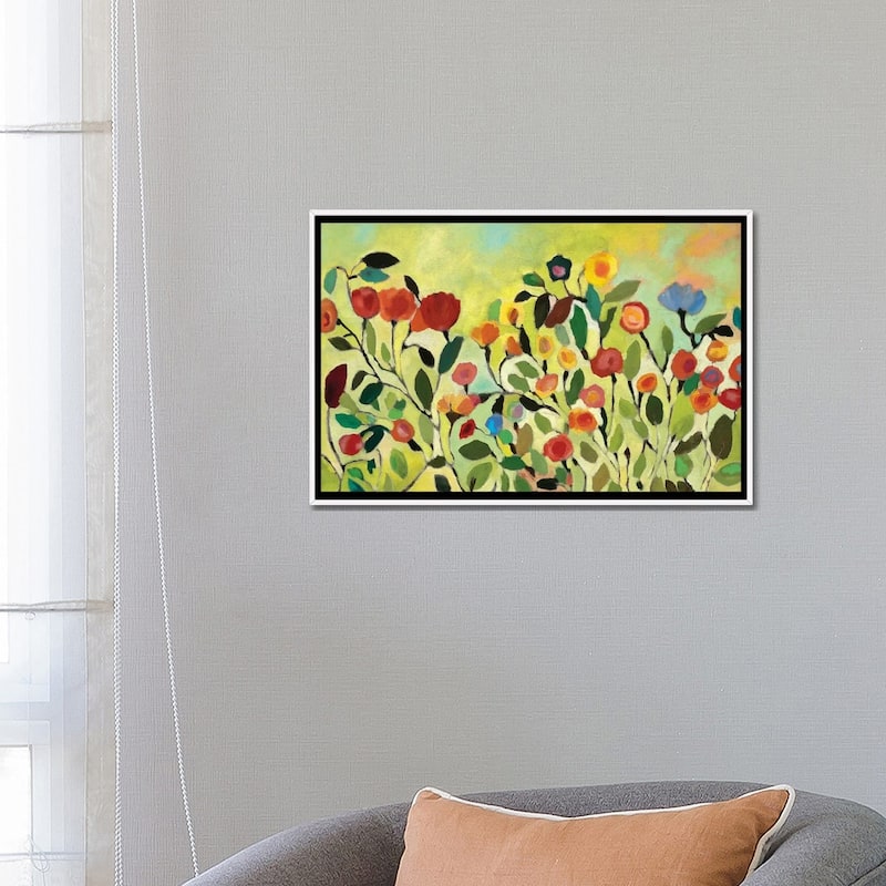 iCanvas "Wild Field" by Kim Parker Framed Canvas Print