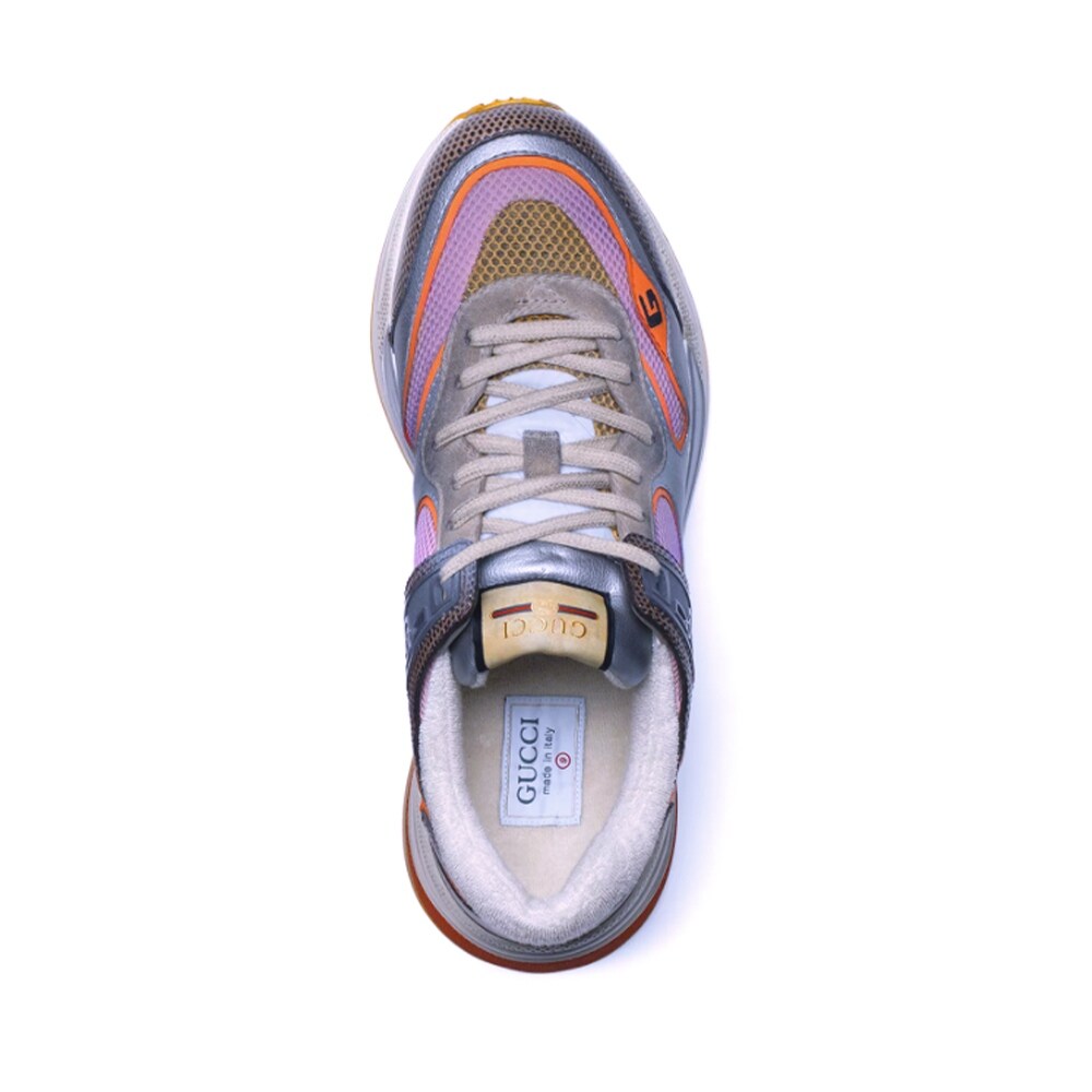 mens silver gucci sneakers